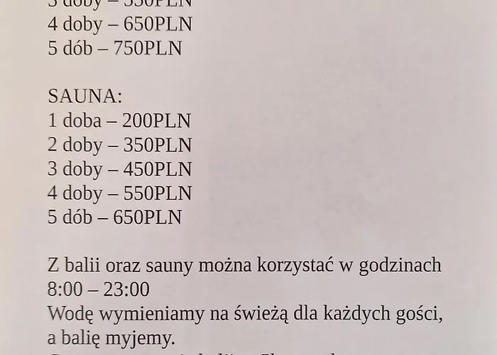 Chalé Przy Miedzy *